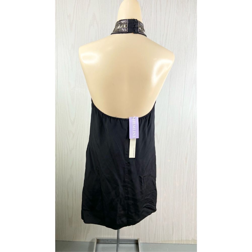 Lavender Brown Dress Women’s Halter Neck Short Size Small NWT - Picture 2 of 9